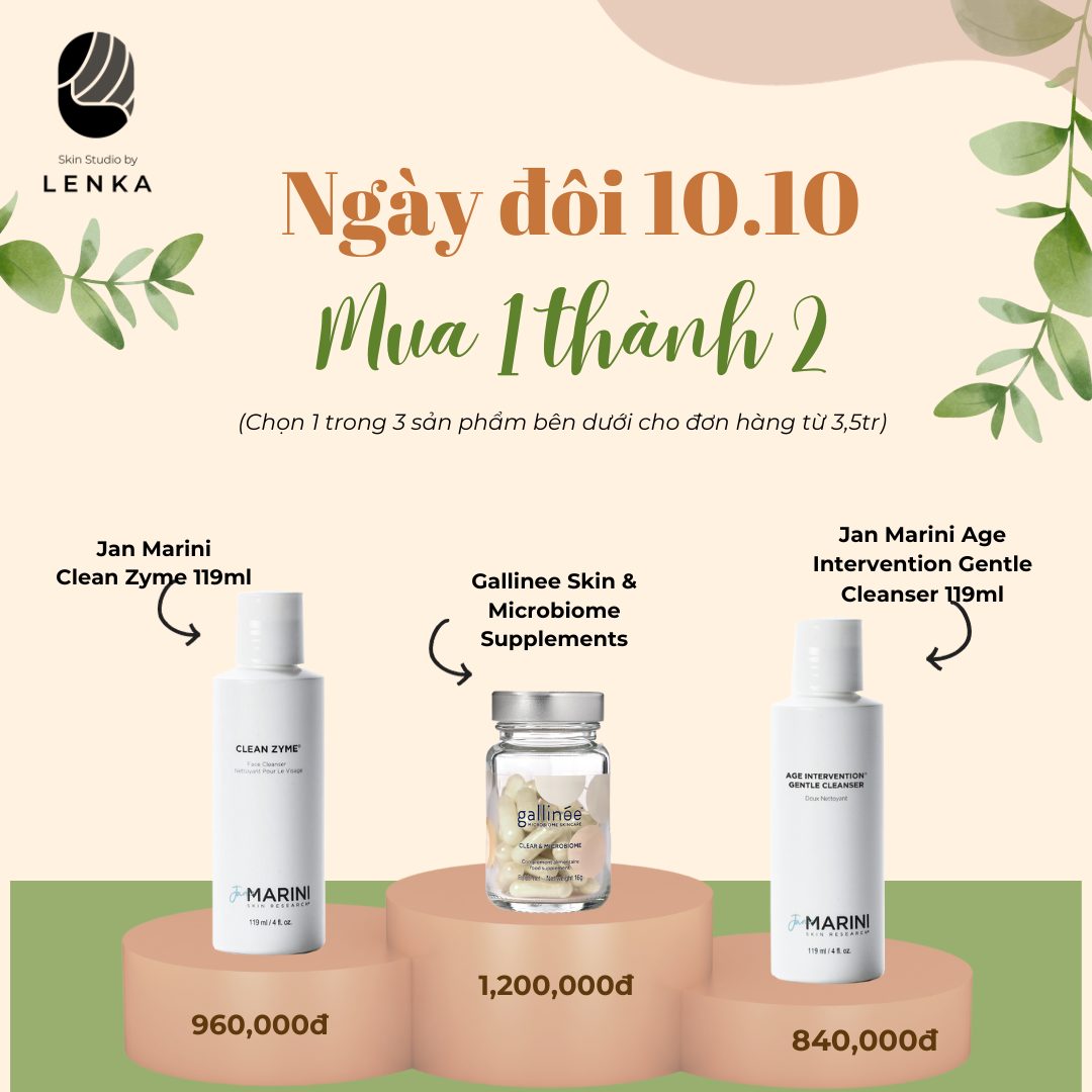 NGÀY ĐÔI 10.10 – MUA 1 THÀNH 2