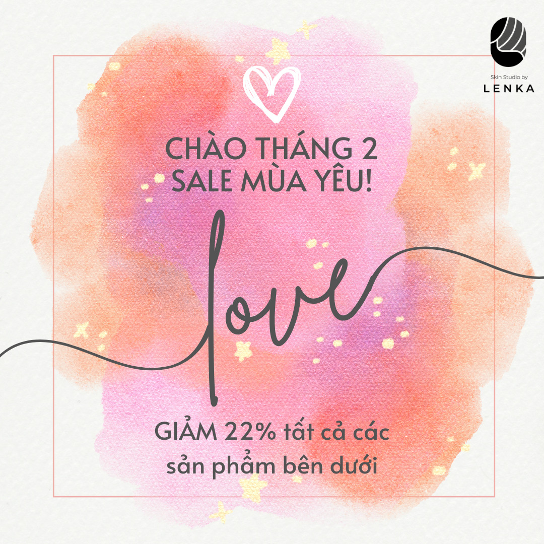 Chào Tháng 2, Sale Mùa Yêu!